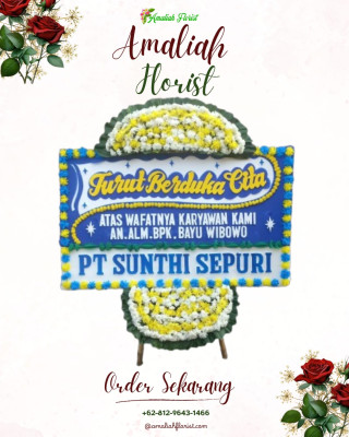 Papan Bunga Duka di Pasiran