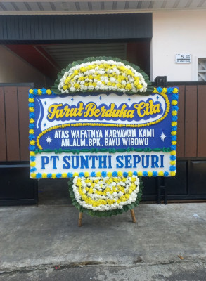Papan Bunga Duka di Pasiran